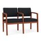 Lesro Lenox 2 Seat Tandem Seating W/ Arm, 44 in W 26 in L 31.5 in H LW2103 - alternate 1